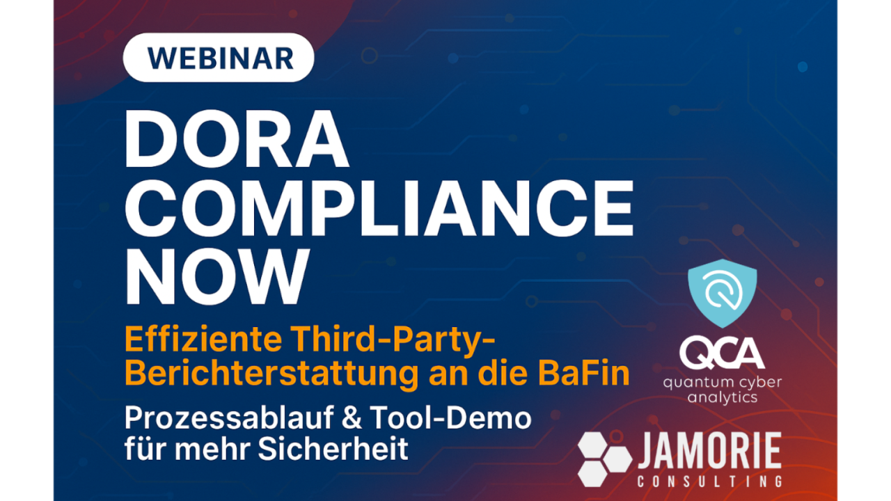 DORA Compliance NOW: Third Party-Berichterstattung an die BaFin